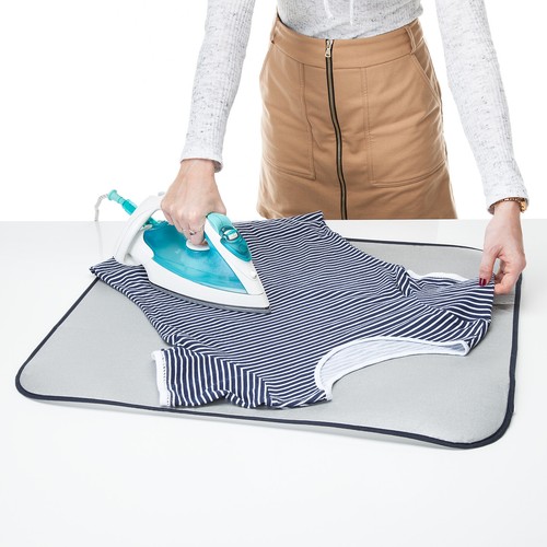 Minky table top ironing mat - top,