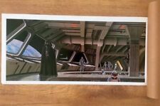 Vintage First Edition 1980’s Star Wars Ralph McQuarrie Darth Vader ESB Bridge