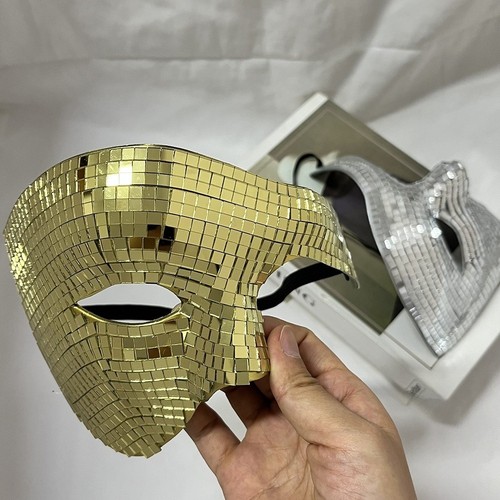 Disco ball mirror - ball, mask