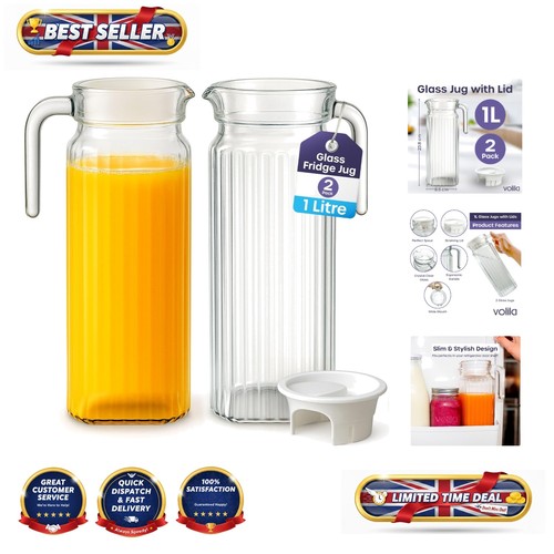 Reusable glass jug set - reusable,