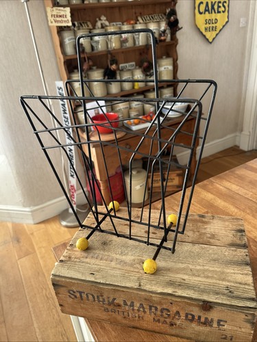 Vintage black painted metal - vintage,
