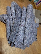 6 Unused Removal Blankets