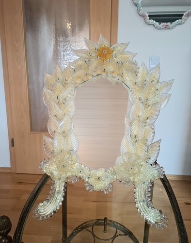 Murano venetian glass vanity - glass,