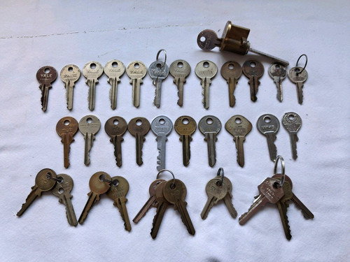 Joblot flat door keys - joblot,