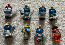 2016 Jungle Smurfs Set of 8