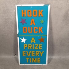 Vintage Hook A Duck Fairground