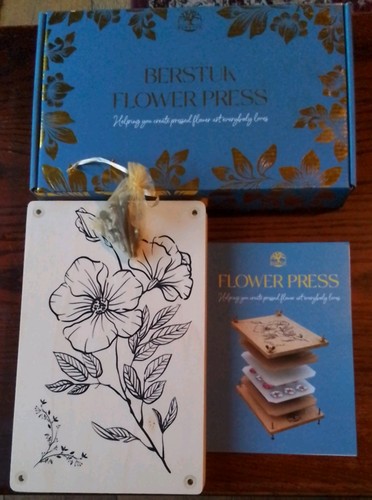 Berstuk flower press kit - flower,