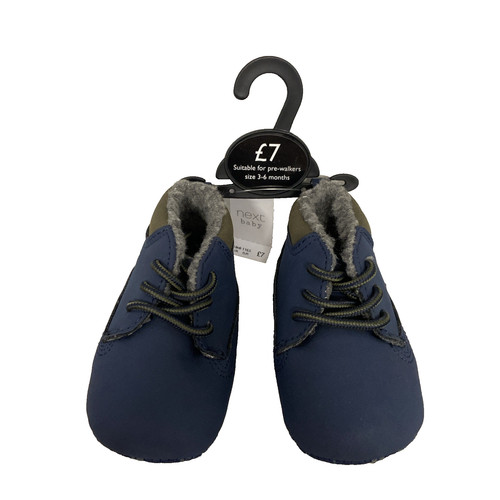 Bnwt next blue pram - blue, shoes