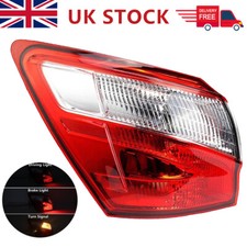 Left Rear Outer Tail Light Lamp For Nissan Qashqai 5&7 Seater J10 2010-2014 N/S