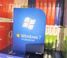 Windows 7 Professional 32/64-Bit DVD FQC-00133 100% Genuine UK Retail Software