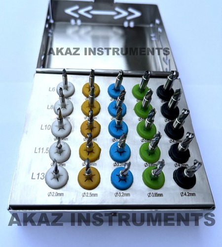 Dental implant safe drills - dental,