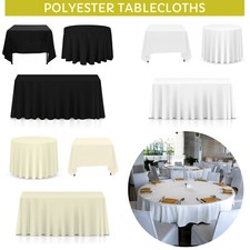 Polyester Tablecloth Table