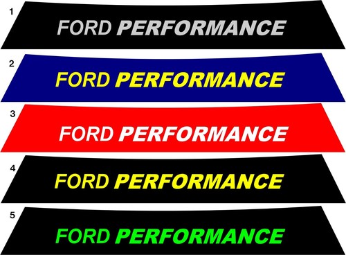 Ford performance sunstrip - ford,