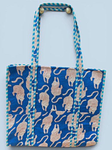 Blue beige canvas - beige,