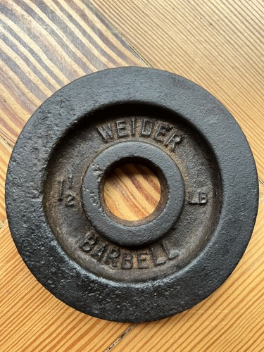 Rare vintage weider barbell - rare,