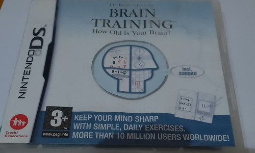 Kawashima brain training - brain,