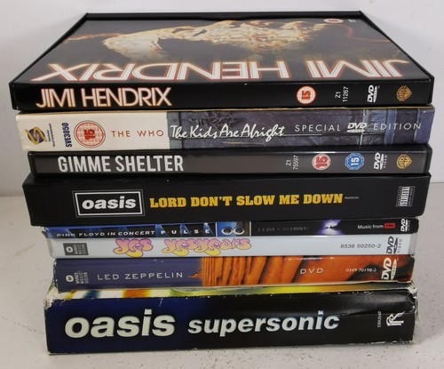Rock music dvd - music, bundle