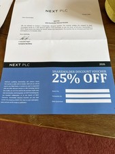 Next 25% Discount Voucher