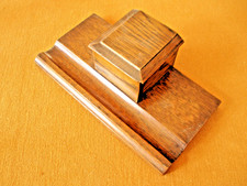Vintage oak desktop - vintage,