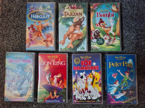 Walt disney classic vhs films - disney,