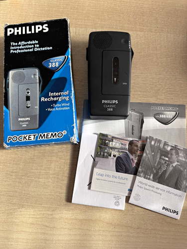 Unused philips pocket memo - philips,
