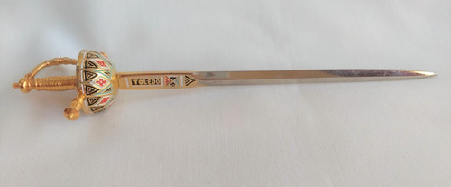 Vintage toledo letter opener - letter,