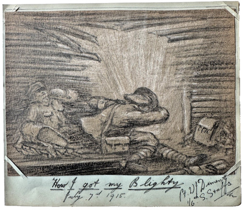 Ww1 antique drawing how - ww1, i