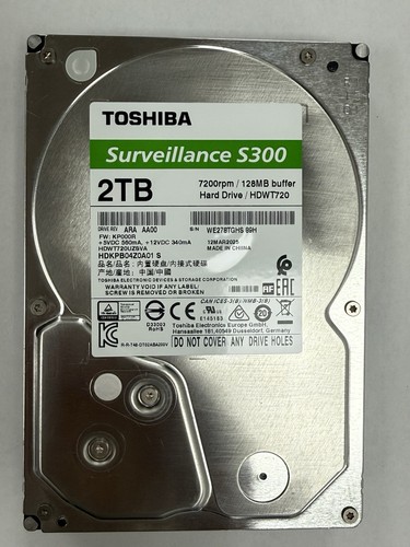 Toshiba s300 2tb - s300, surveillance