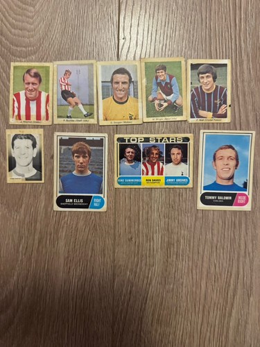 Vintage football cards lion - football,
