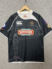 Caterbury Royal Air Force Rugby Sevens Shirt 7's 2012 Men's Medium Spitfire RAF