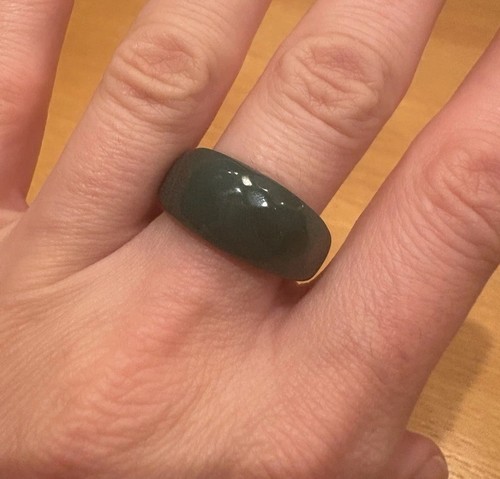 Jade ring size pre owned - size, a