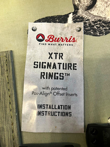 Burris xtr signature 30mm - burris,