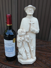 Antique ceramic chalk father - antique,