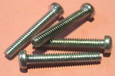Four Meccano zinc one inch allen bolts, part 111e