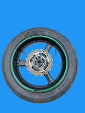 KAWASAKI NINJA ZX600R ZX6R ABS REAR WHEEL RIM 17'' WITH TYRE 190/55/17 R-0115