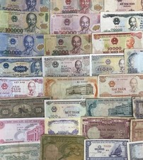 Vietnamese dong bank notes - dong,