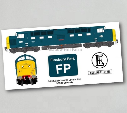 British rail class deltic - british,