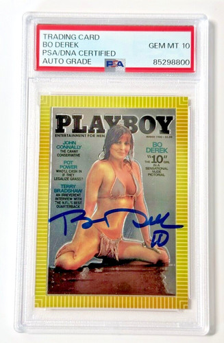 Derek autographed 1995 - derek, "10"