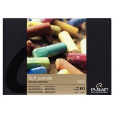 Rembrandt Soft Pastels Extra Fine Artist Quality - De Luxe Set 60 x Half Length