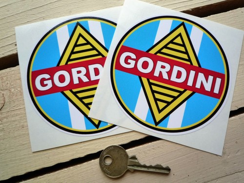 Gordini car stickers 100mm - car,