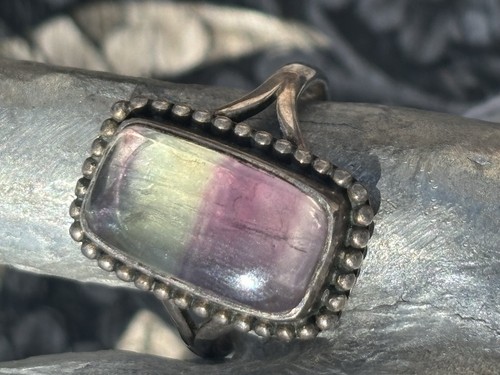 Handmade sterling silver - , bezel
