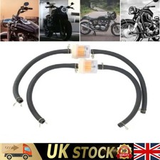2X 6mm Motorbike Inline Fuel Filter for 49cc-160cc Mini Moto Dirt Bike ATV Quad