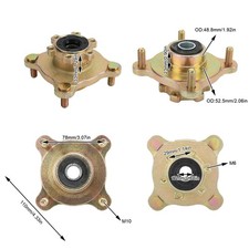 ⁺4 Stud Brake Wheel Rim Hub