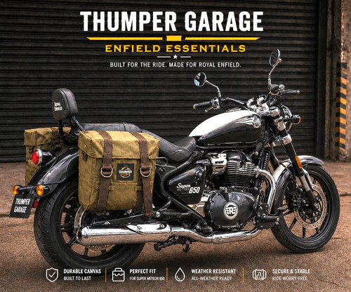 Olive military pannier fit for - olive,