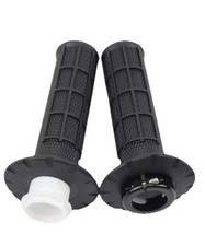 Black Lock-On Grips Mx Bike