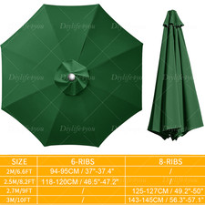 Replacement Fabric Parasol