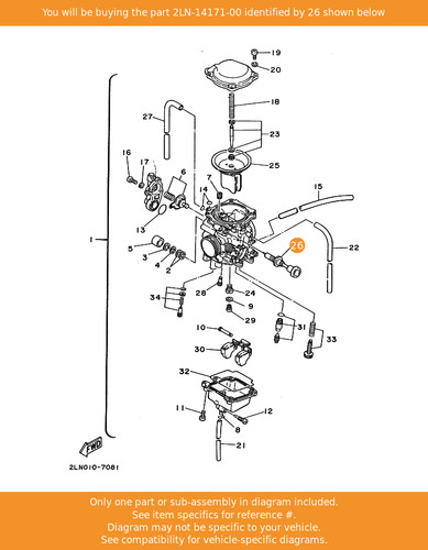 Yamaha plunger starter - plunger,,