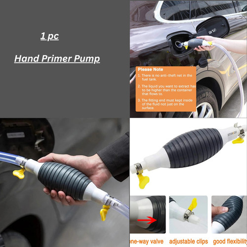 Hand siphon pump - petrol, diesel