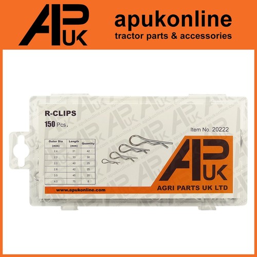 150 assorted retaining clip - 150,