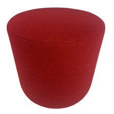 Contemporary Red Wool Foot